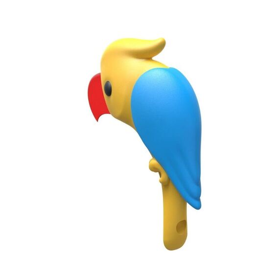 Winkee - Citrus Peeler Parrot - Yellow, Blue, Red / Gadgets