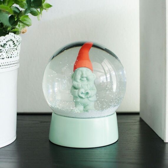 Winkee - Snow Globe Gnome Heart - Light Green - Compact / Gadgets