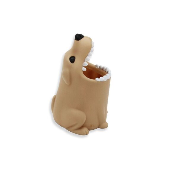 Winkee - Toothbrush Holder - Dog - Beige - Compact / Gadgets