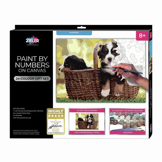Zieler - Paint By Numbers - Dogs (609299437) / Toys