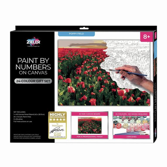 Zieler - Paint By Numbers - Meadow (609299441) / Toys