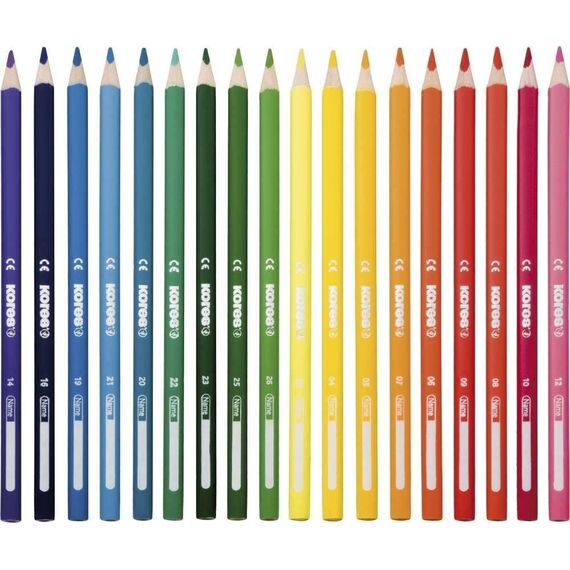 Kores - Kolores - Triangular 24 Coloured Pencils (933324) / Toys