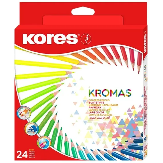 Kores – Kromas Coloured Pencils – 24 Pack (793392) / Toys