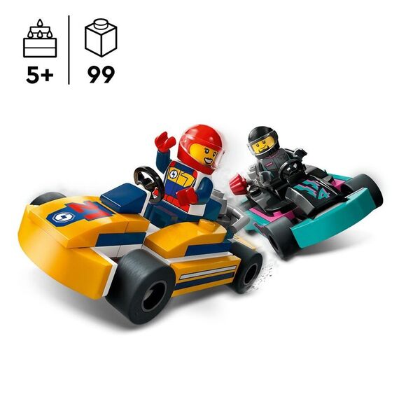 LEGO City - Go-Karts and Race Drivers (60400) / Toys - Lego - Collectibles - Techbox