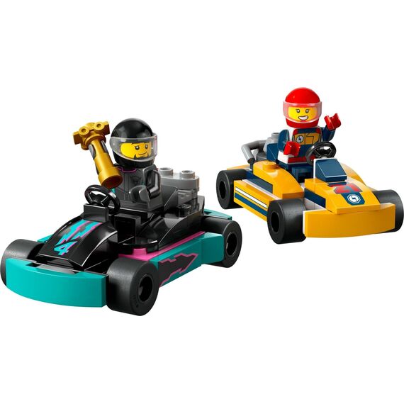 LEGO City - Go-Karts and Race Drivers (60400) / Toys - Lego - Collectibles - Techbox