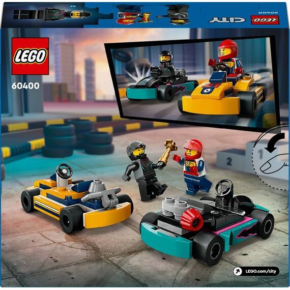 LEGO City - Go-Karts and Race Drivers (60400) / Toys - Lego - Collectibles - Techbox