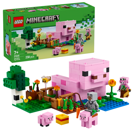 LEGO - Minecraft - The Baby Pig House (21268) / Toys