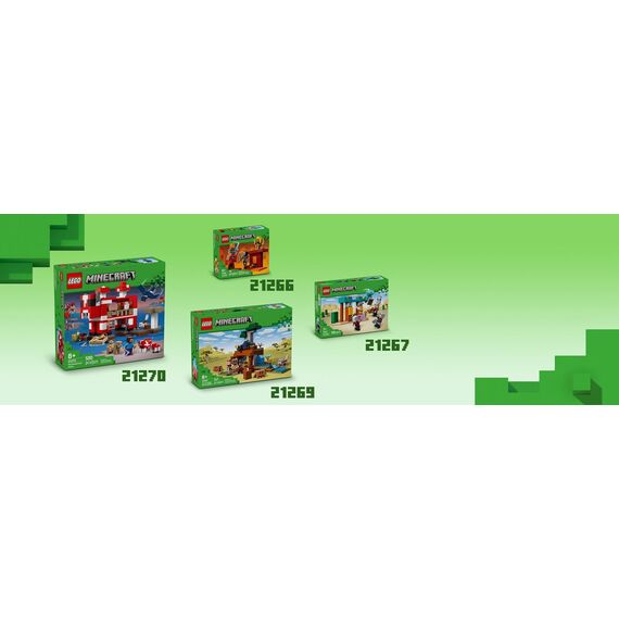 LEGO - Minecraft - The Baby Pig House (21268) / Toys