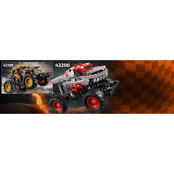 LEGO - Technic - Monster Jam™ ThunderROARus™ Pull-Back (42200) / Toys - Lego - Collectibles - Techbox