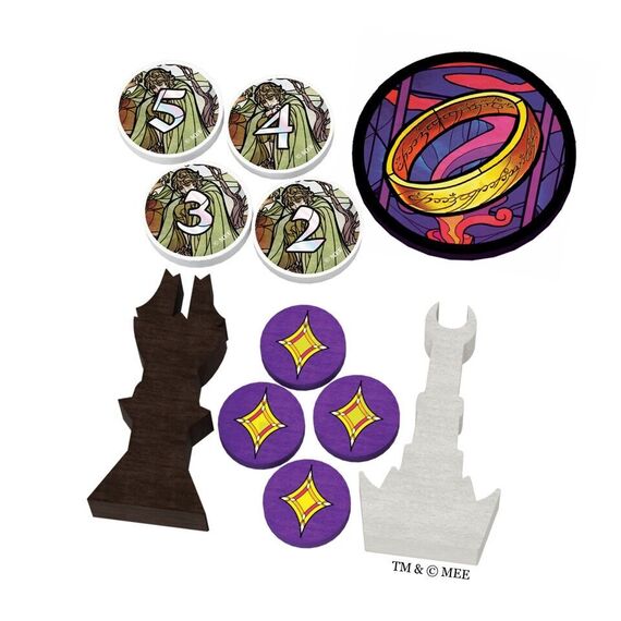 Lord of the Rings: The Two Towers Trick-Taking Game (ODLO05EN) / Toys