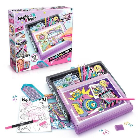 Style 4 Ever - Diamond Art 3in1 LED Case (300) / Toys