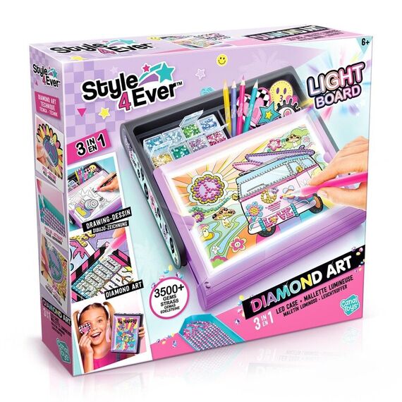 Style 4 Ever - Diamond Art 3in1 LED Case (300) / Toys