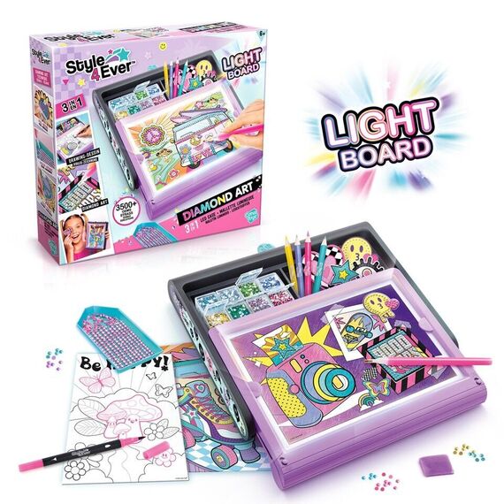Style 4 Ever - Diamond Art 3in1 LED Case (300) / Toys