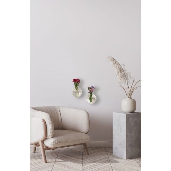 Winkee - Wall Vase Dahlia - Set of 2 / Gadgets