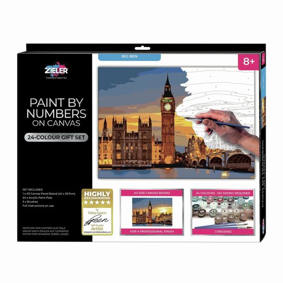 Zieler - Paint By Numbers - Big Ben (609299434) / Toys