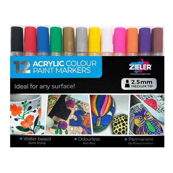 Zieler - Paint Markers Medium (609299290) / Toys
