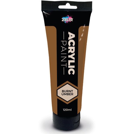 Zieler - Premium Acrylic - Burn Umber - 120ml (609299402) / Toys