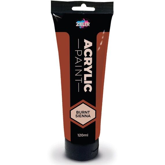 Zieler - Premium Acrylic - Burnt Sienna  - 120ml (609299403) / Toys