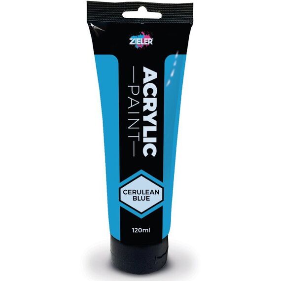 Zieler - Premium Acrylic - Cerulean Blue - 120ml (609299408) / Toys