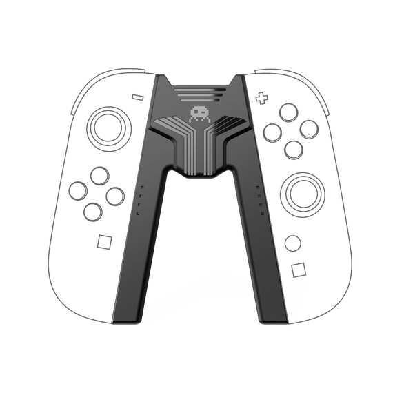 Freaks And Geeks - Grip for 2 joycons Switch 2 - Black / Nintendo Switch 2 | Techbox