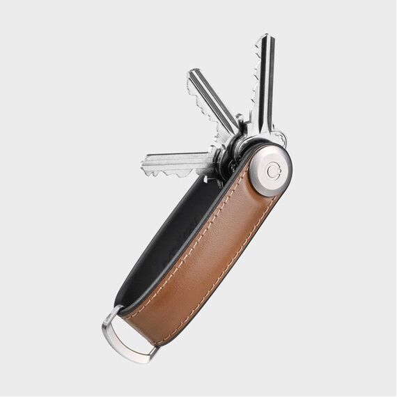 Orbitkey - Hybrid Leather Key Organiser - Acorn / Gadgets