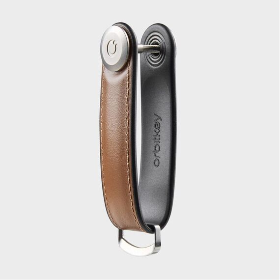 Orbitkey - Hybrid Leather Key Organiser - Acorn / Gadgets