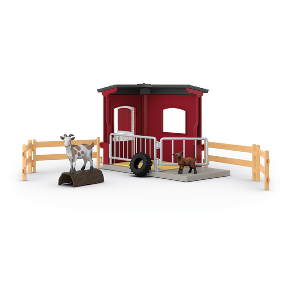Schleich - Goat stable (42726) / Toys