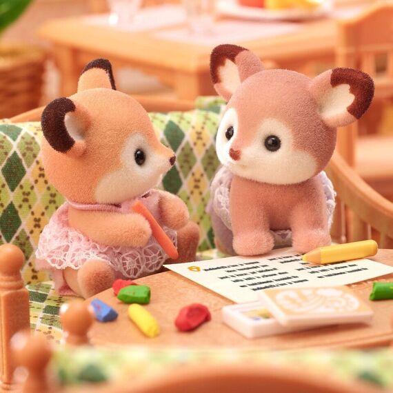 Sylvanian Families - Deer Twins - (5800) / Toys