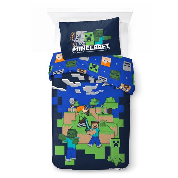 Bed Linen - Adult Size 140 x 200 cm - Minecraft I got your back (1029649) / Baby and Children