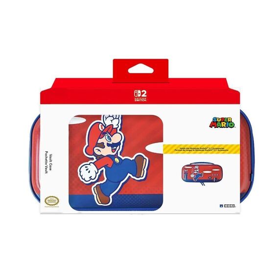 HORI - Vault Case for Switch 2 (Mario) - Red / Nintendo Switch 2 | Techbox