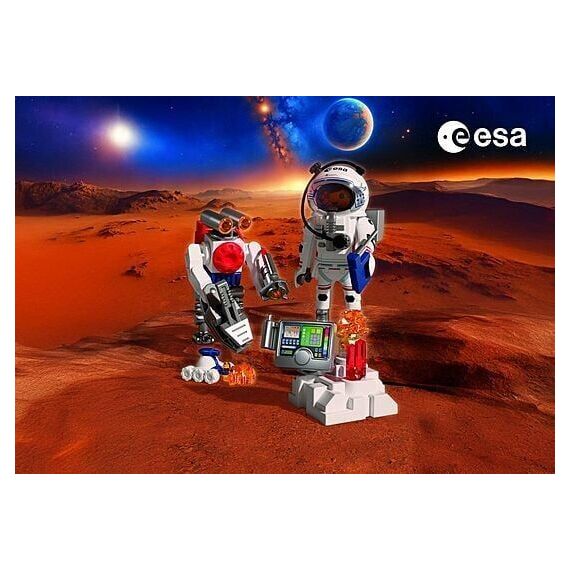 PLAYMOBIL - ESA: Astronaut with Robot (72014) / Toys - Playmobil - Collectibles - Techbox