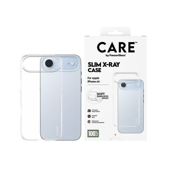 PanzerGlass - CARE Fashion Case Transparent X-Ray Soft Basic - iPhone Air / Electronics
