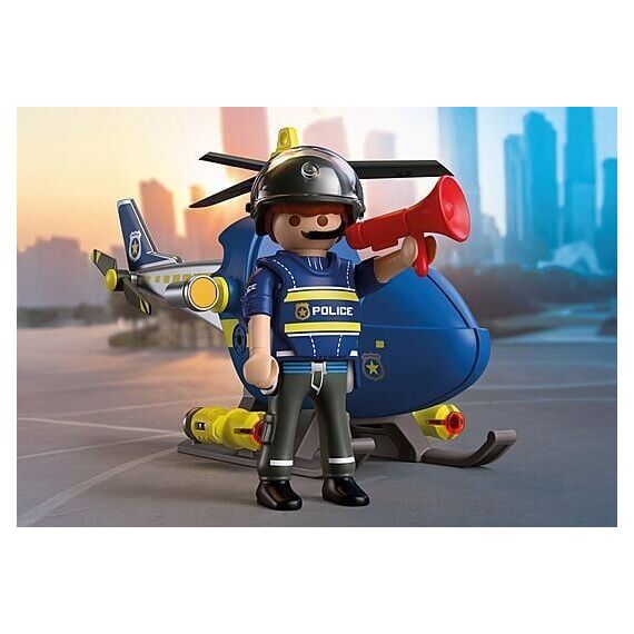 PLAYMOBIL - Police Helicopter (72080) / Toys |  Techbox