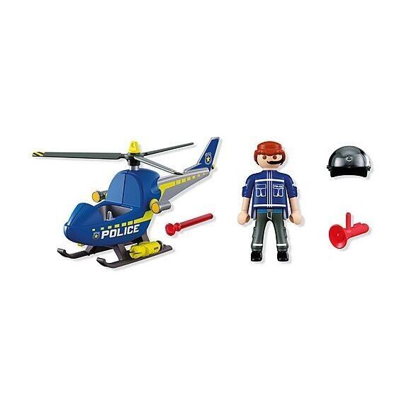 PLAYMOBIL - Police Helicopter (72080) / Toys |  Techbox