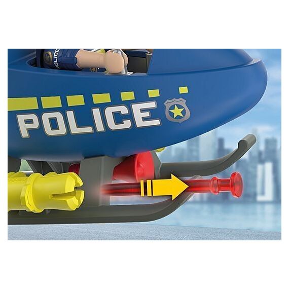 PLAYMOBIL - Police Helicopter (72080) / Toys |  Techbox