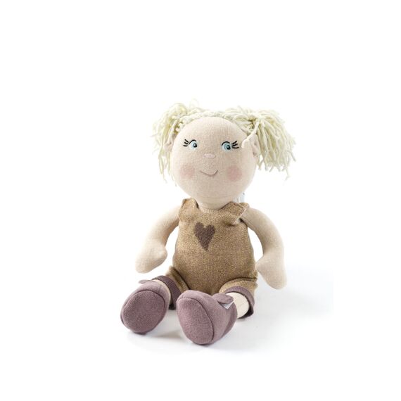 Smallstuff - Knitted Doll 30 cm - Olivia / Toys