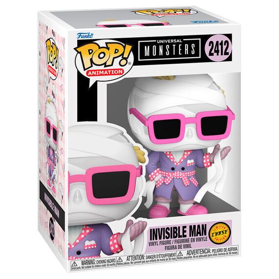 POP figure Universal Monsters Invisible Man 5 + 1 Chase - Funko POP - Collectibles - Techbox