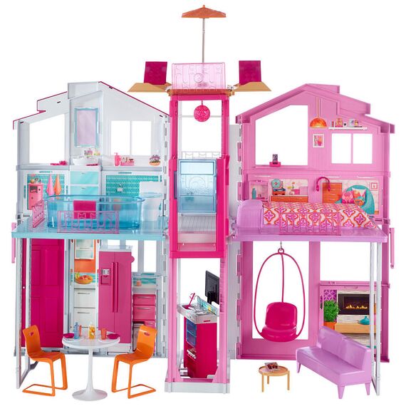 Barbie - Malibu Town House (DLY32) / Toys