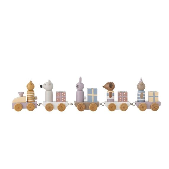 Bloomingville MINI - Junaid Birthday Decoration - Rose, MDF / Baby and Children