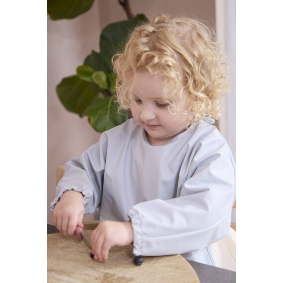 Filibabba - Bib with sleeves - Pearl Blue - 6-36 m / Baby and Children