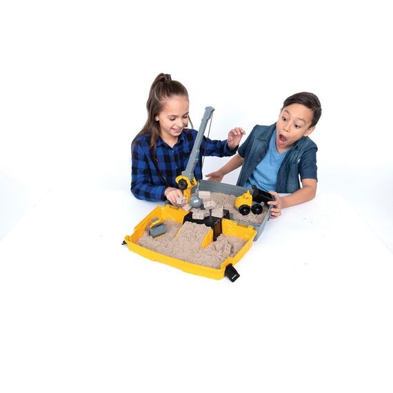 Kinetic Sand - Construction Folding Sandbox (6055877) / Toys