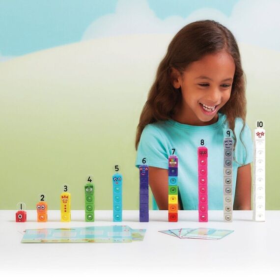 Learning Resources - MathLink Cubes Numberblocks 1-10 Activity Set (LSP0949-SCA) / Toys