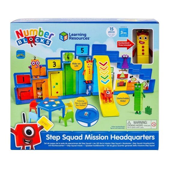 Learning Resources - Numberblocks Step Squad Mission Headquarters (HM95404-SCA) / Toys