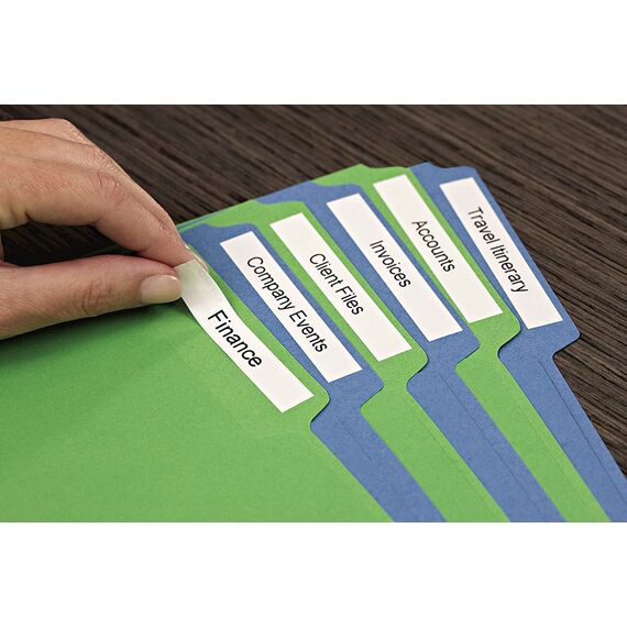 DYMO D1 Standard - Black on White - 12mm - Label Printer Cartridges - Inks - Techbox
