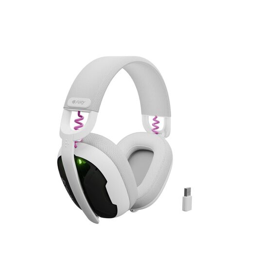 FURY FUKIYA F6 WIRELESS HEADPHONES, WHITE | Techbox