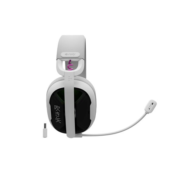 FURY FUKIYA F6 WIRELESS HEADPHONES, WHITE | Techbox