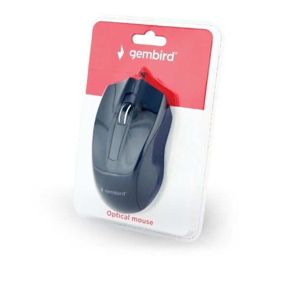 Gembird MUS-3B-01 mouse Ambidextrous USB Type-A Optical 1000 DPI - Mice - Keyboards & Mice - Techbox