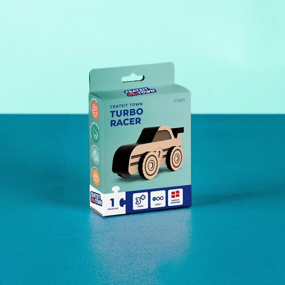 CrateIT - Crateit Town Wooden toy Turbo Racer (CR-C1201) / Toys