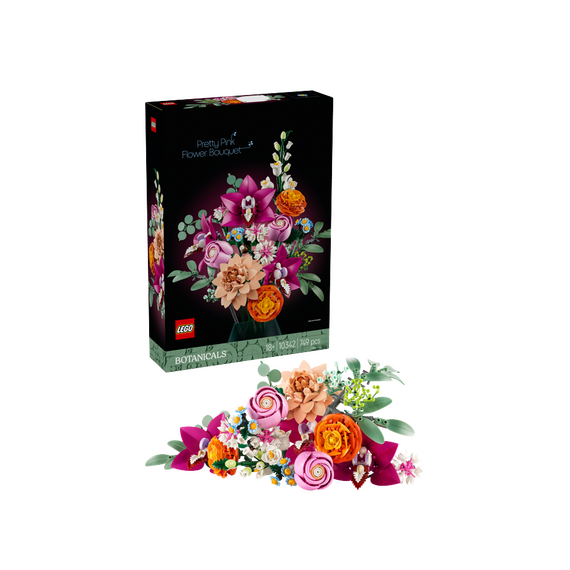 LEGO - Botanicals - Pretty Pink Flower Bouquet (10342) / Toys - Lego - Collectibles - Techbox