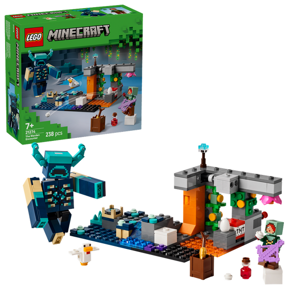 LEGO - Minecraft - The Warden Encounter (21274) / Toys